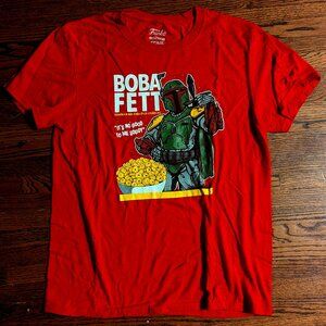 Funko Boba Fett Cereal Adult Graphic Tee Shirt - Medium